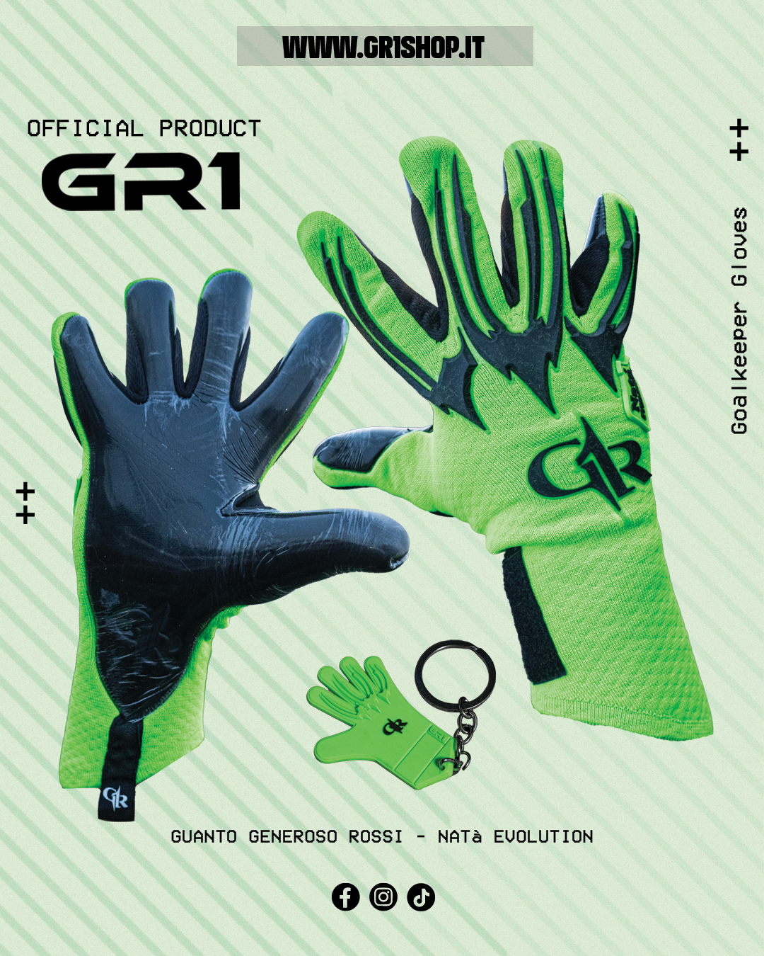 Guanto - GR1 NATÁ EVOLUTION VERDE